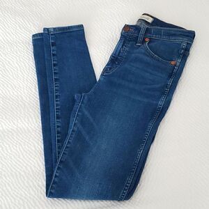 Madewell high rise,skinny jeans, size 26T